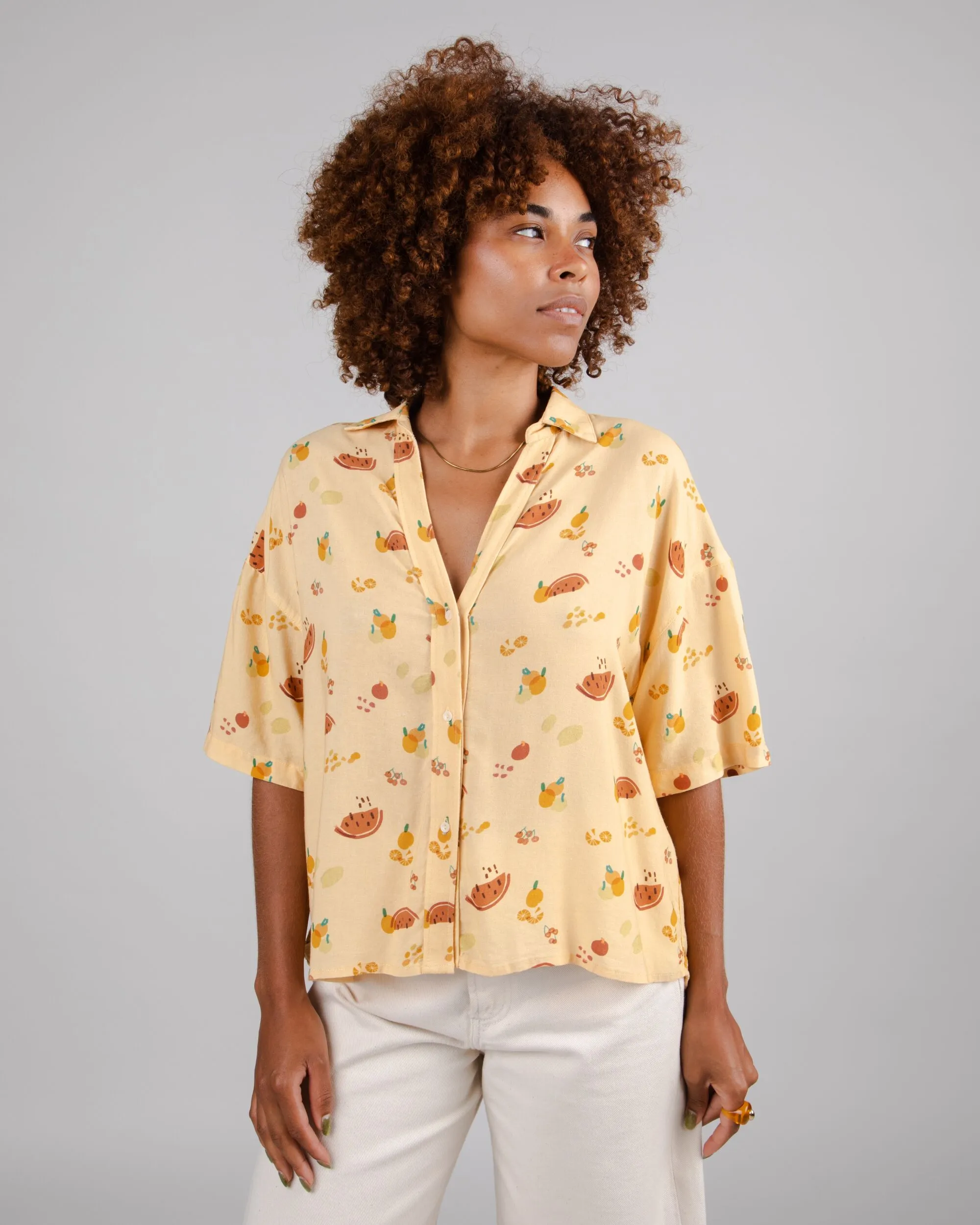 Fruits Blouse Lemon