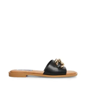 Gene Sandal BLACK LEATHER