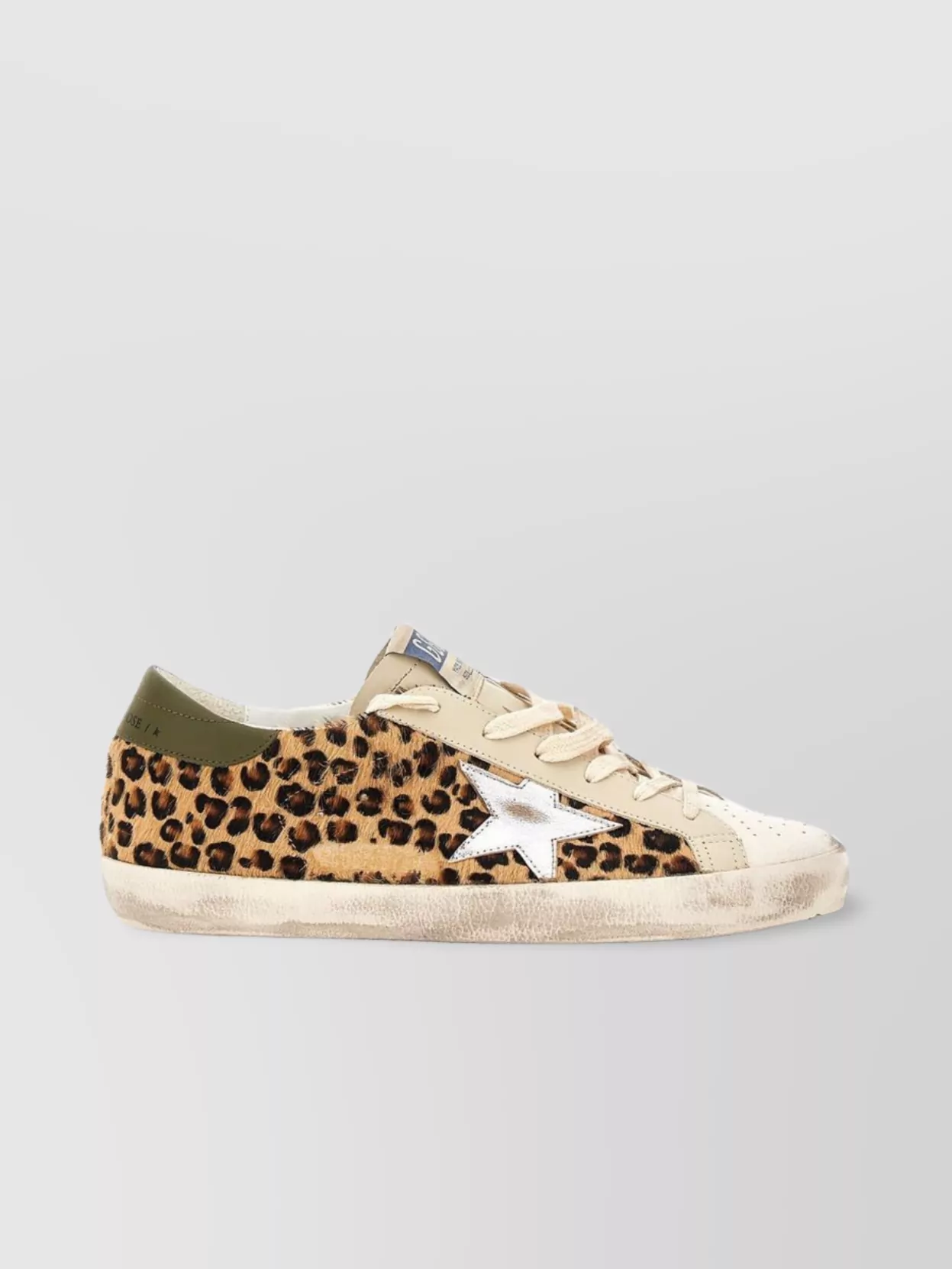 Golden Goose   Superstar sneakers with animalier pony skin