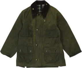 Green Waxed Coat by Barbour | ThriftTale