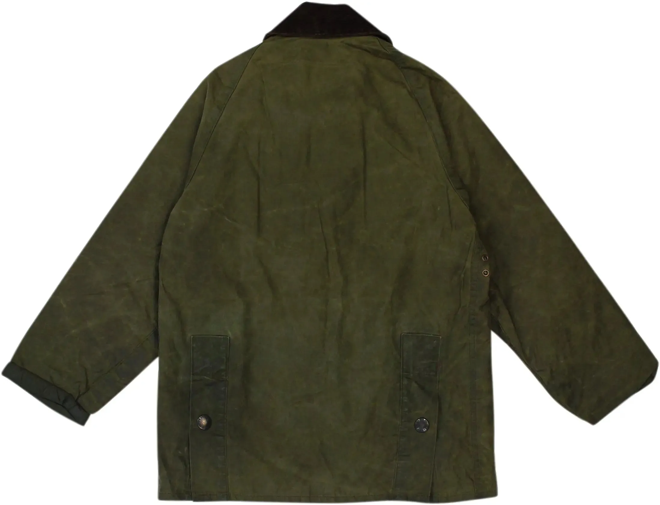 Green Waxed Coat by Barbour | ThriftTale