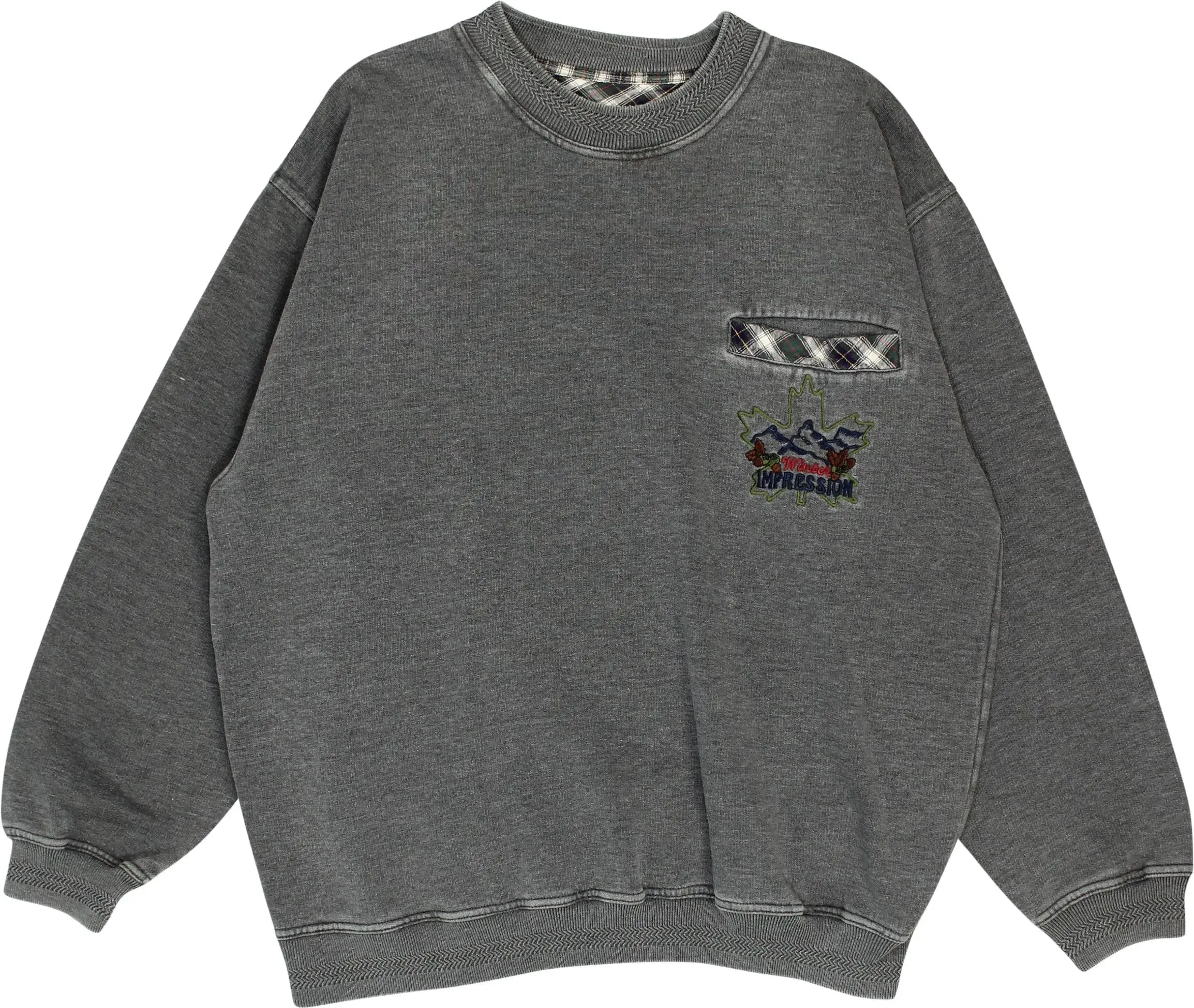 Grey Sweater | ThriftTale