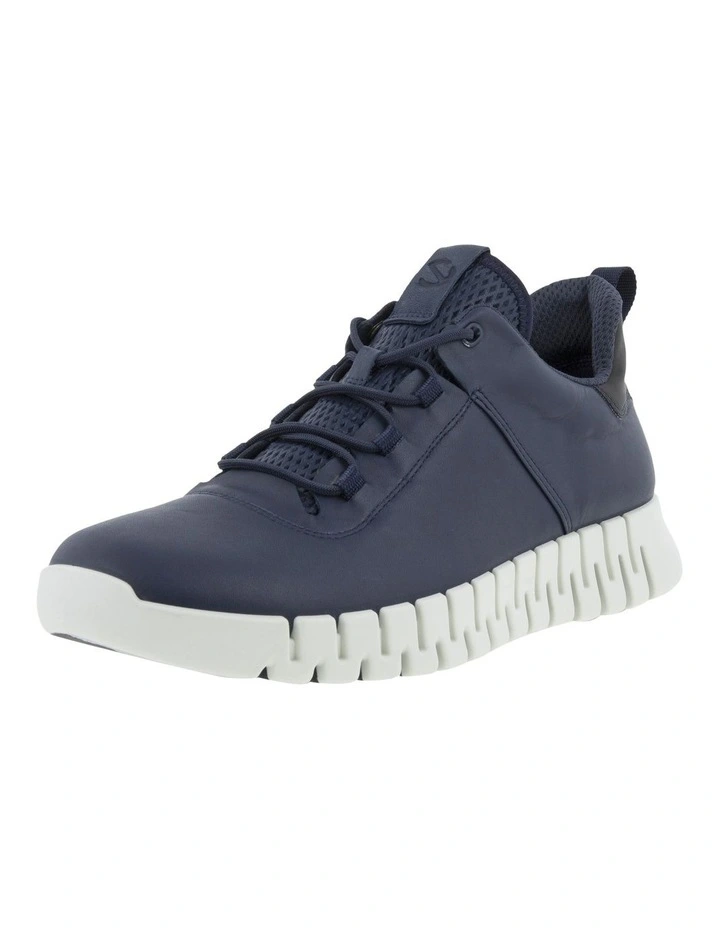 Gruuv Leather Sneaker in Blue