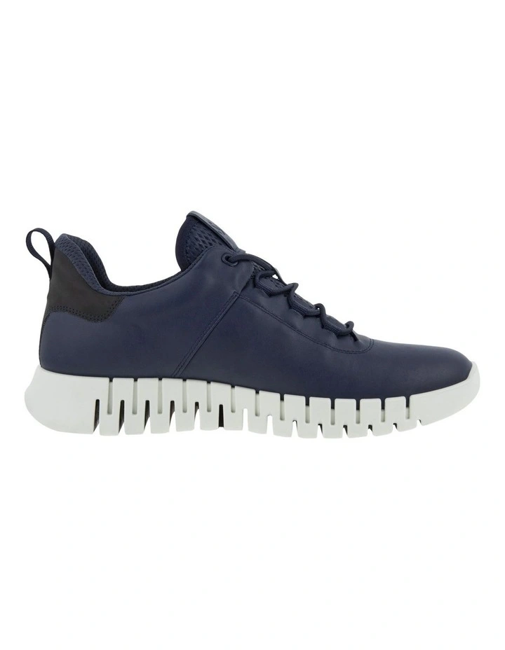 Gruuv Leather Sneaker in Blue