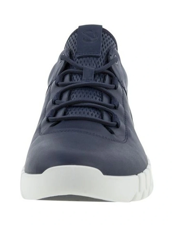 Gruuv Leather Sneaker in Blue