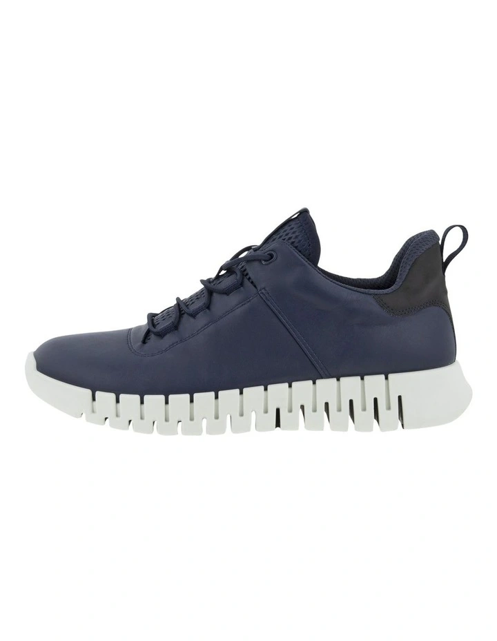 Gruuv Leather Sneaker in Blue