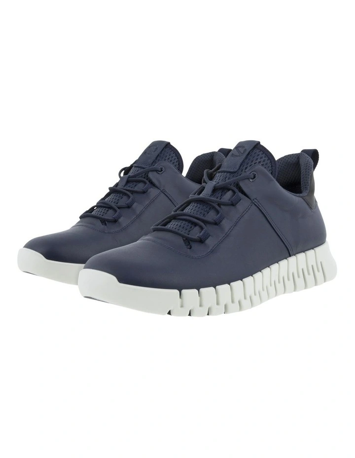 Gruuv Leather Sneaker in Blue