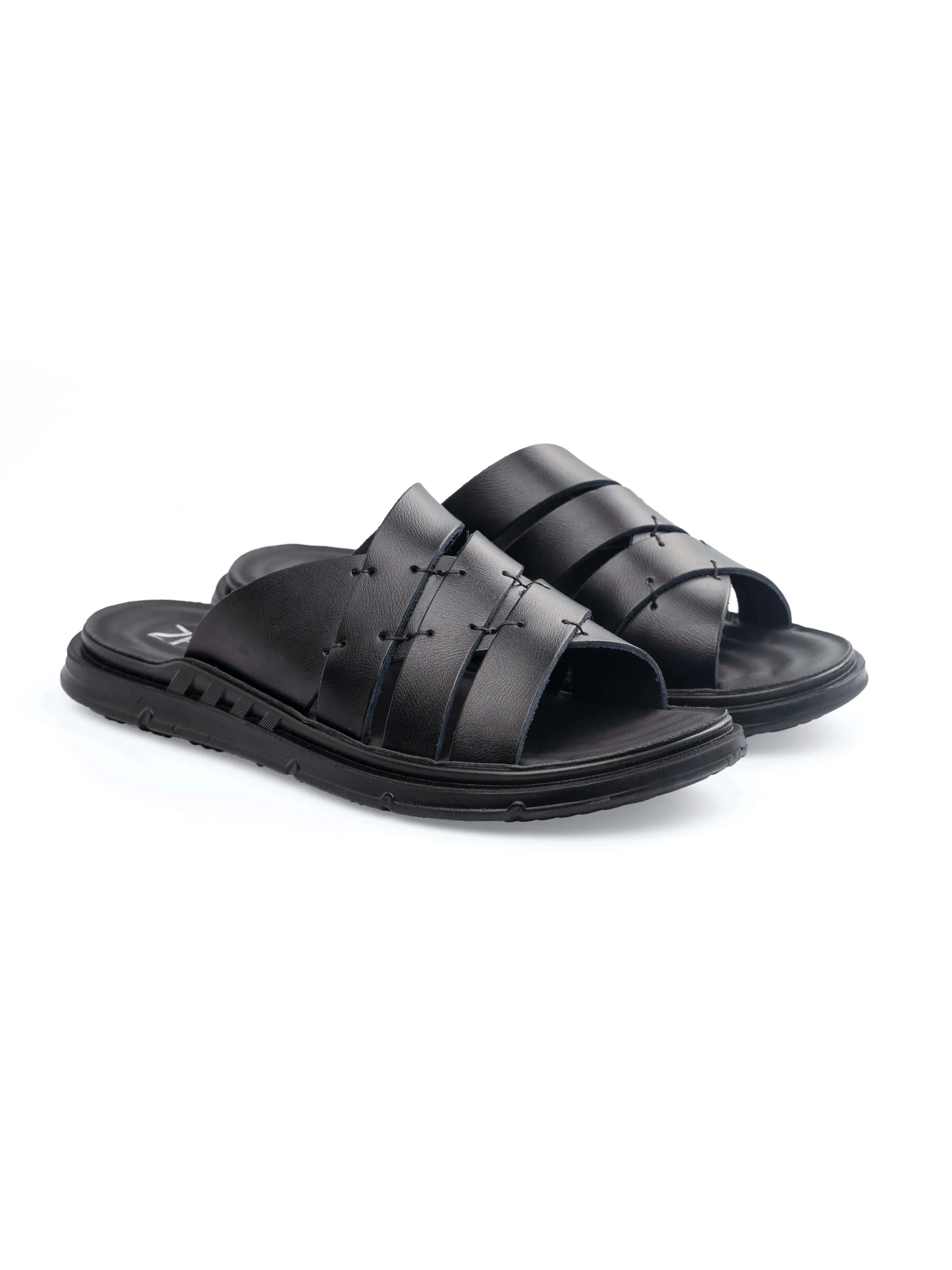 Hael Sandal - Black Leather