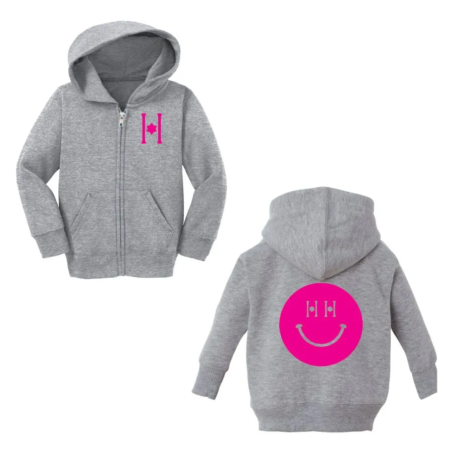 Hillel Smile Zipper Hoody