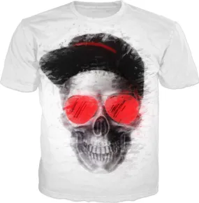 Hip-Hop Skull T-Shirt