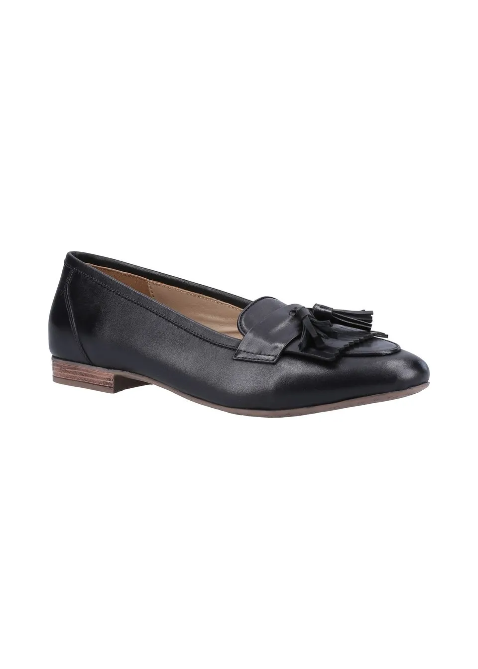 Hush Puppies Black Marissa Tassel Loafer