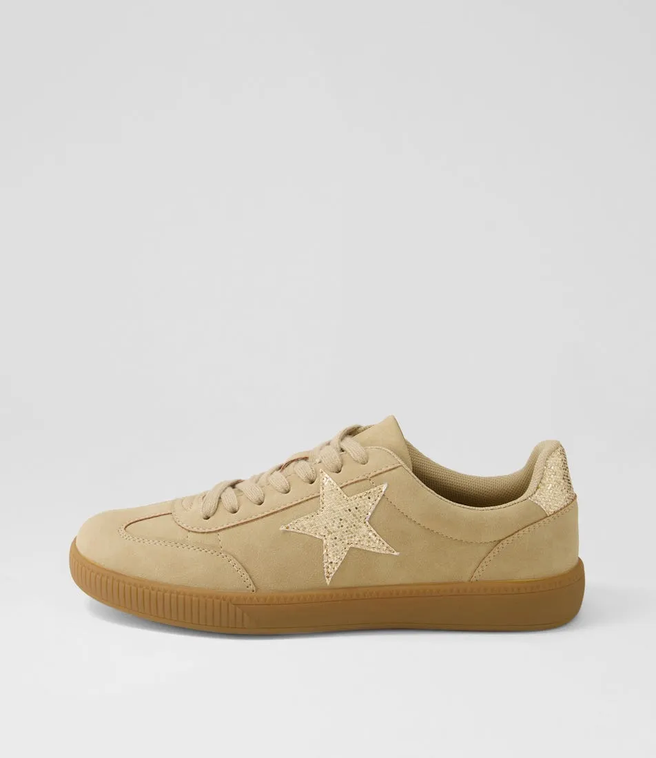 I LOVE BILLY Surlu Sand Pale Gold Multi Sneakers