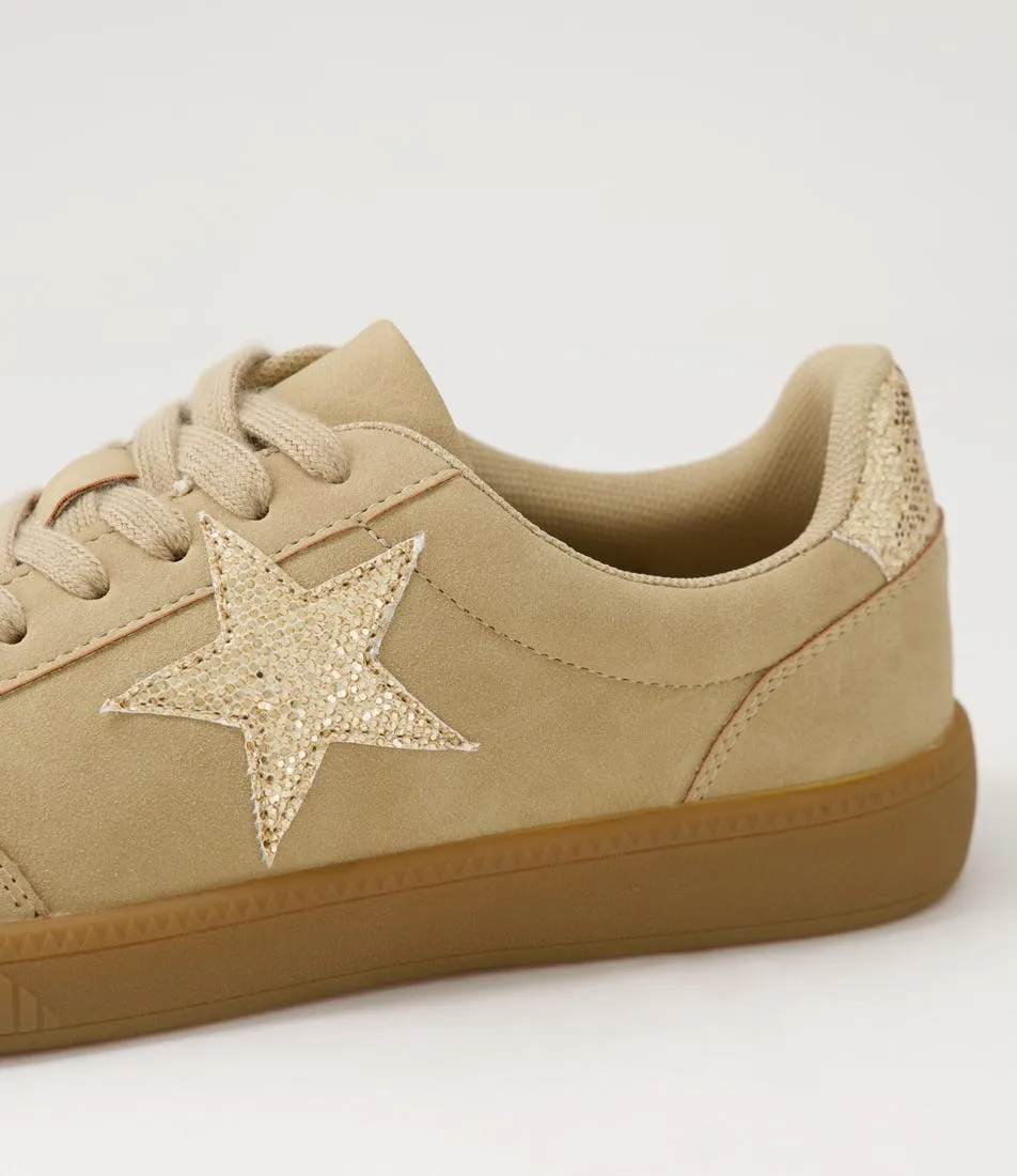 I LOVE BILLY Surlu Sand Pale Gold Multi Sneakers