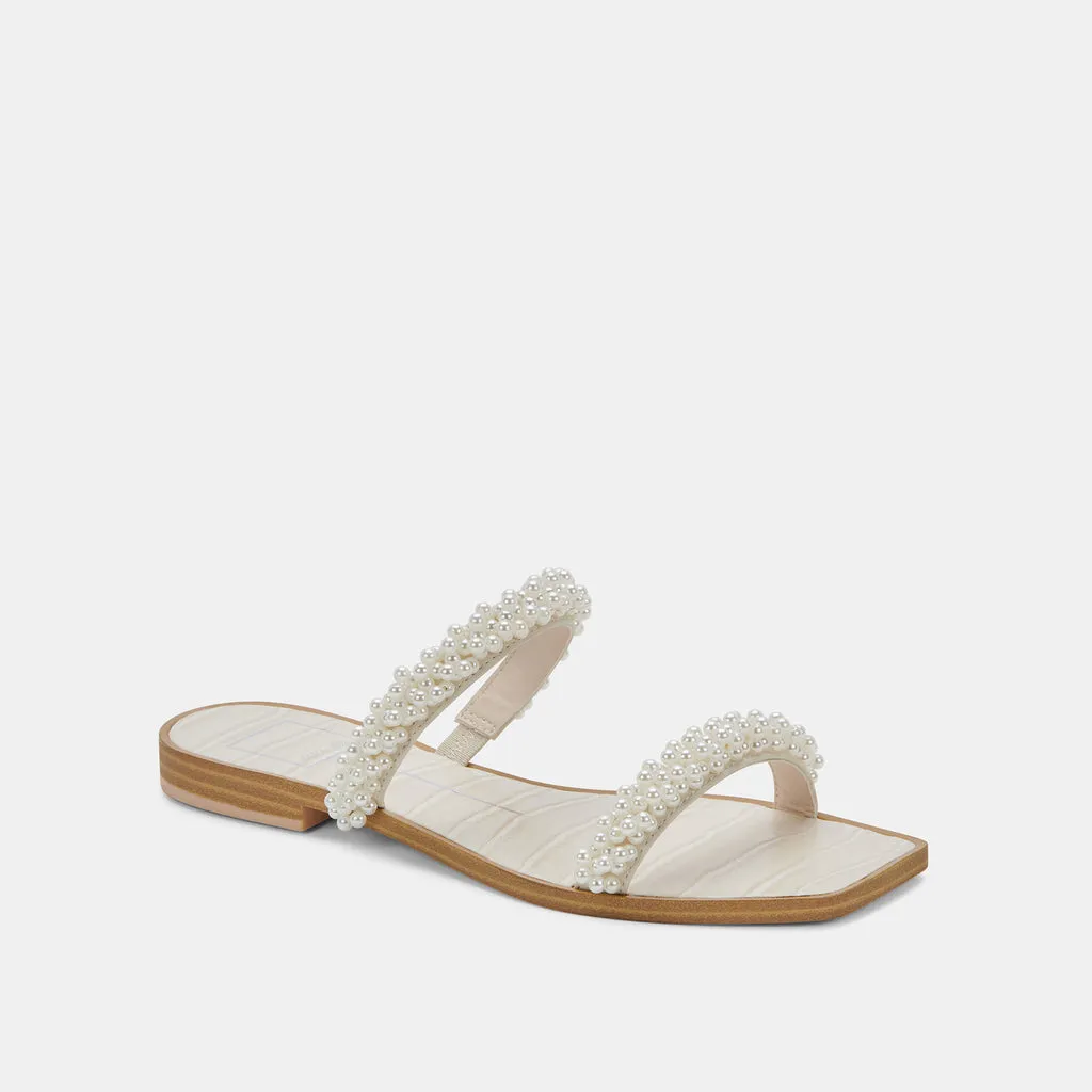 IVEE SANDALS VANILLA PEARLS– Dolce Vita 6706138447938