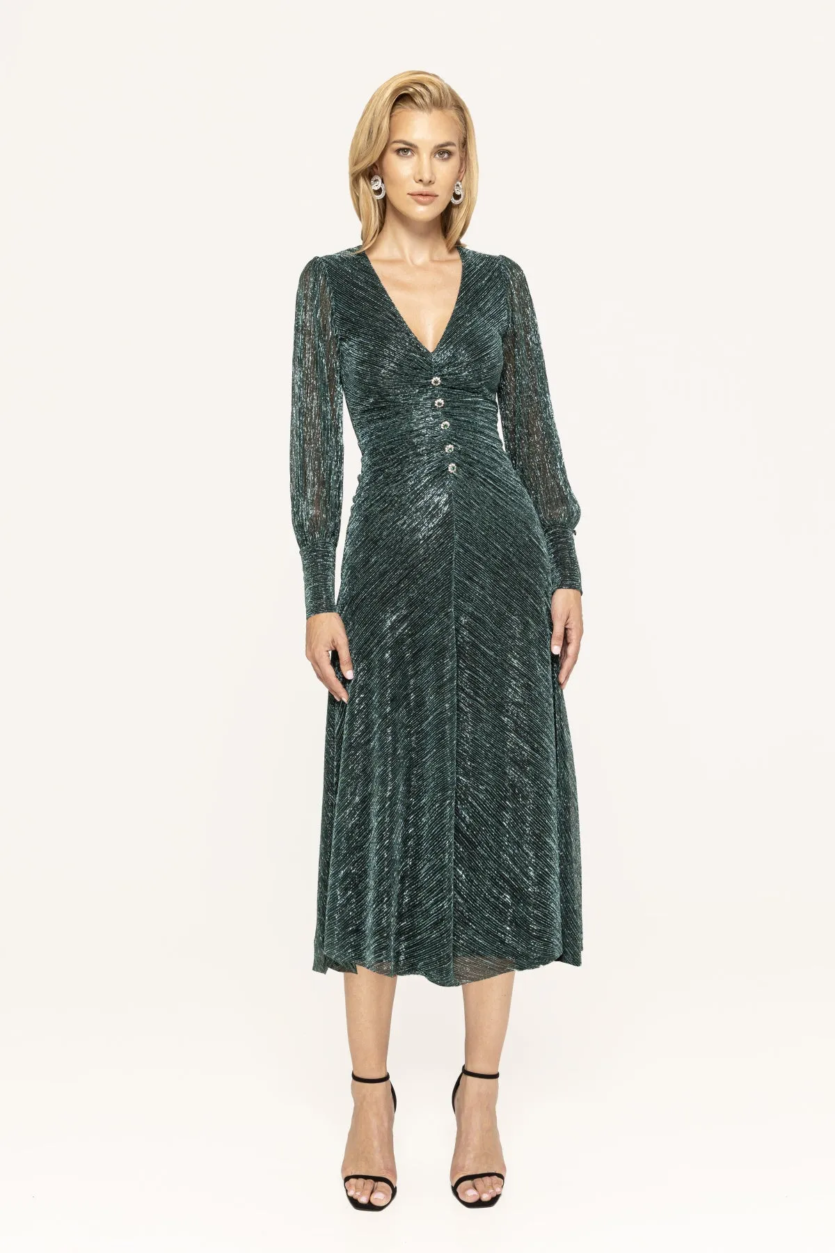 Jade sparkle dress