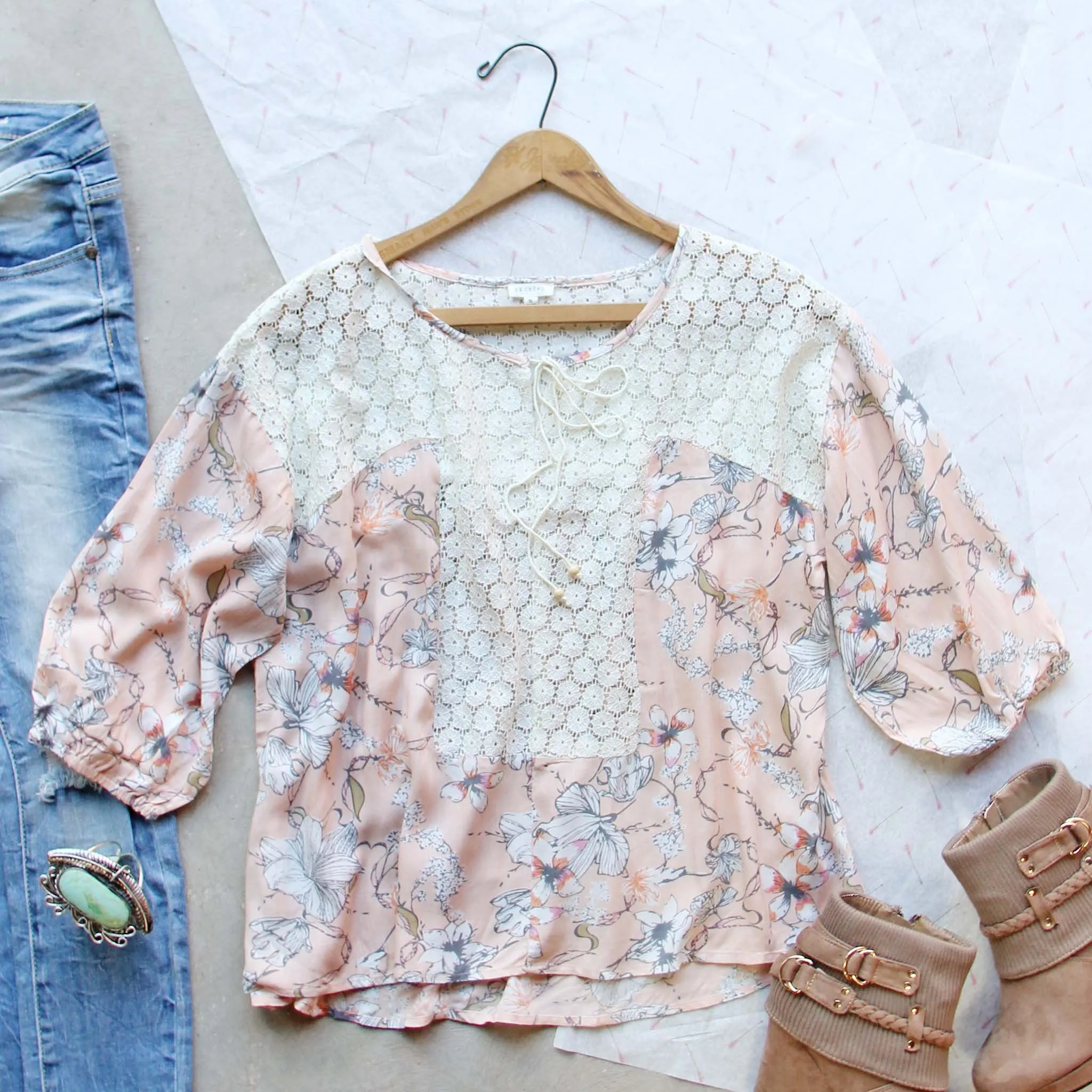 January Bloom Blouse