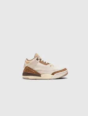 JORDAN BRAND AIR JORDAN 3 RETRO PALOMINO PS   BROWN