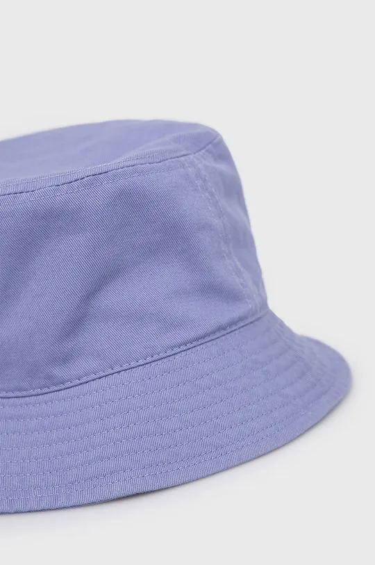 Kangol cotton hat violet color