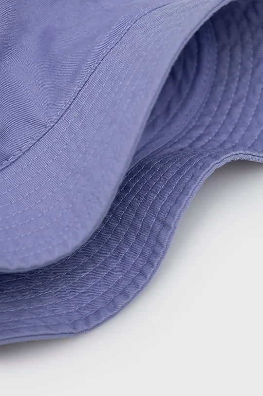 Kangol cotton hat violet color