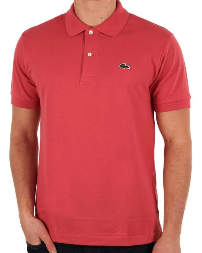 Lacoste Classic Polo Shirt Sierra Red