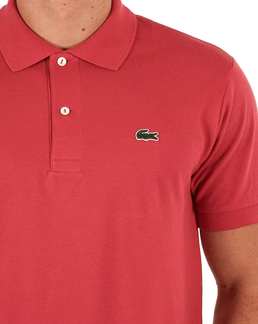 Lacoste Classic Polo Shirt Sierra Red