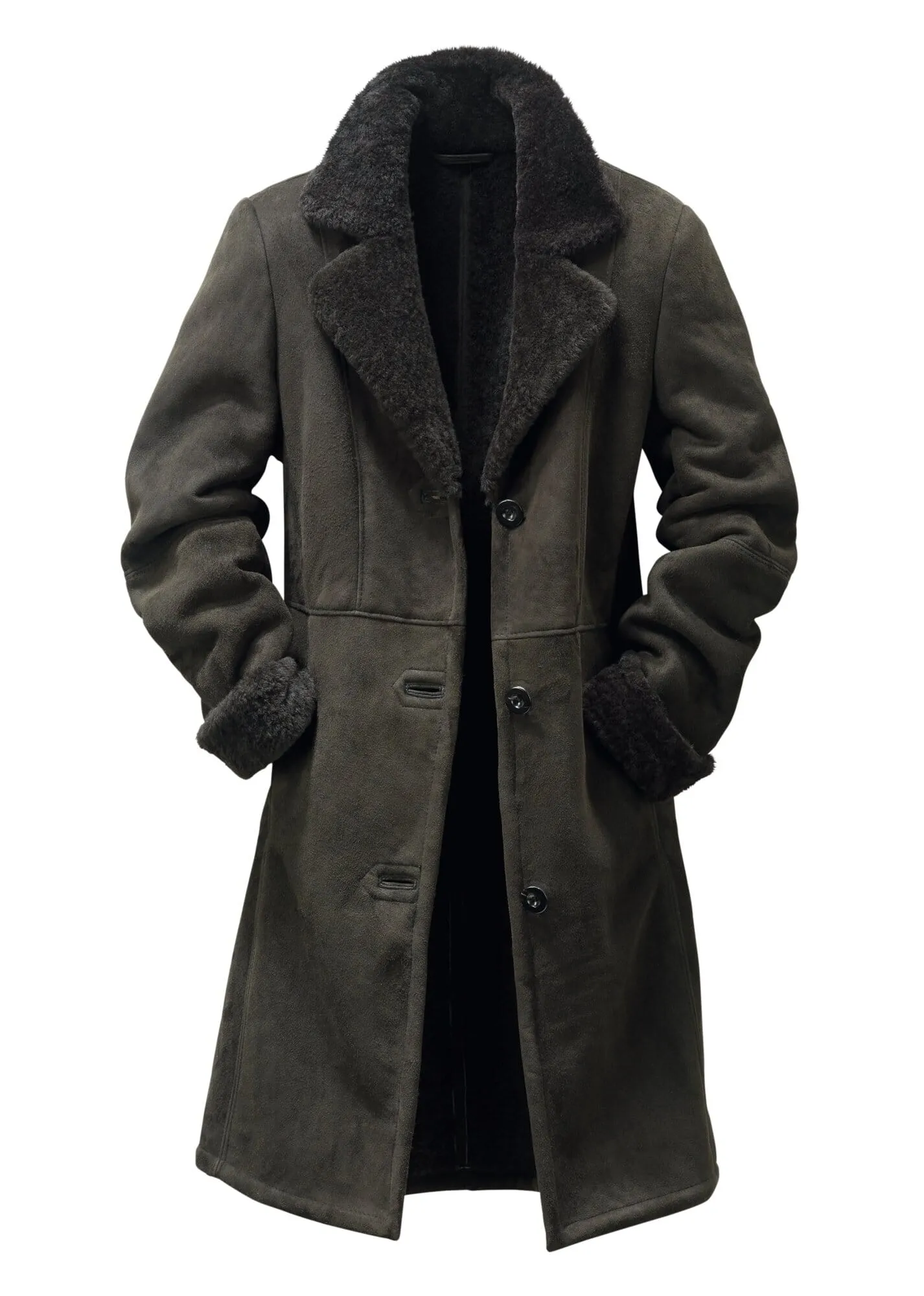 Ladies coat Iceland lambskin, Anthracite | Manufactum