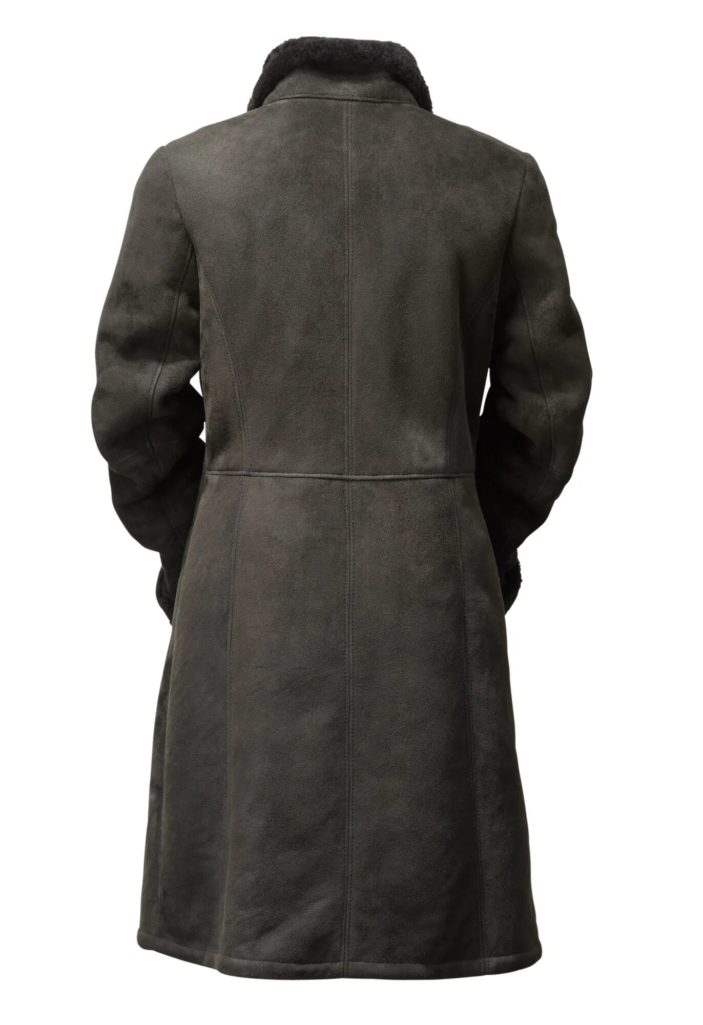 Ladies coat Iceland lambskin, Anthracite | Manufactum