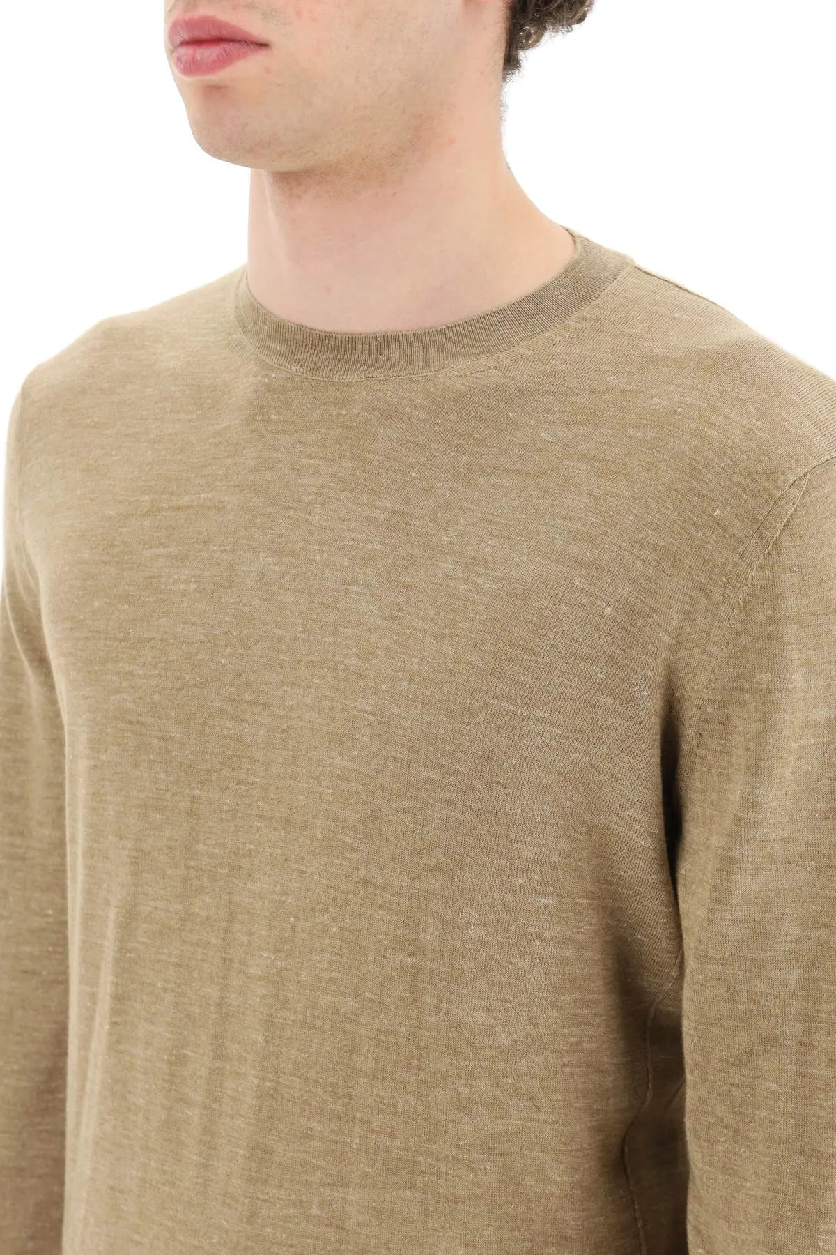 Lightweight Silk Cashmere And Linen Sweater