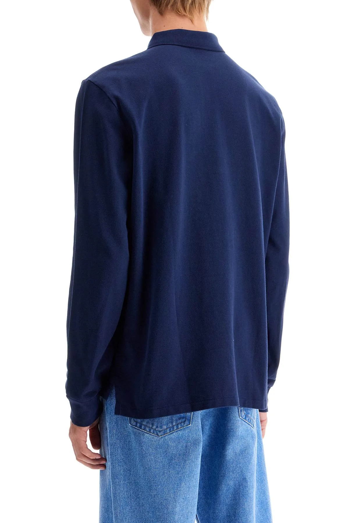 long-sleeved polo shirt