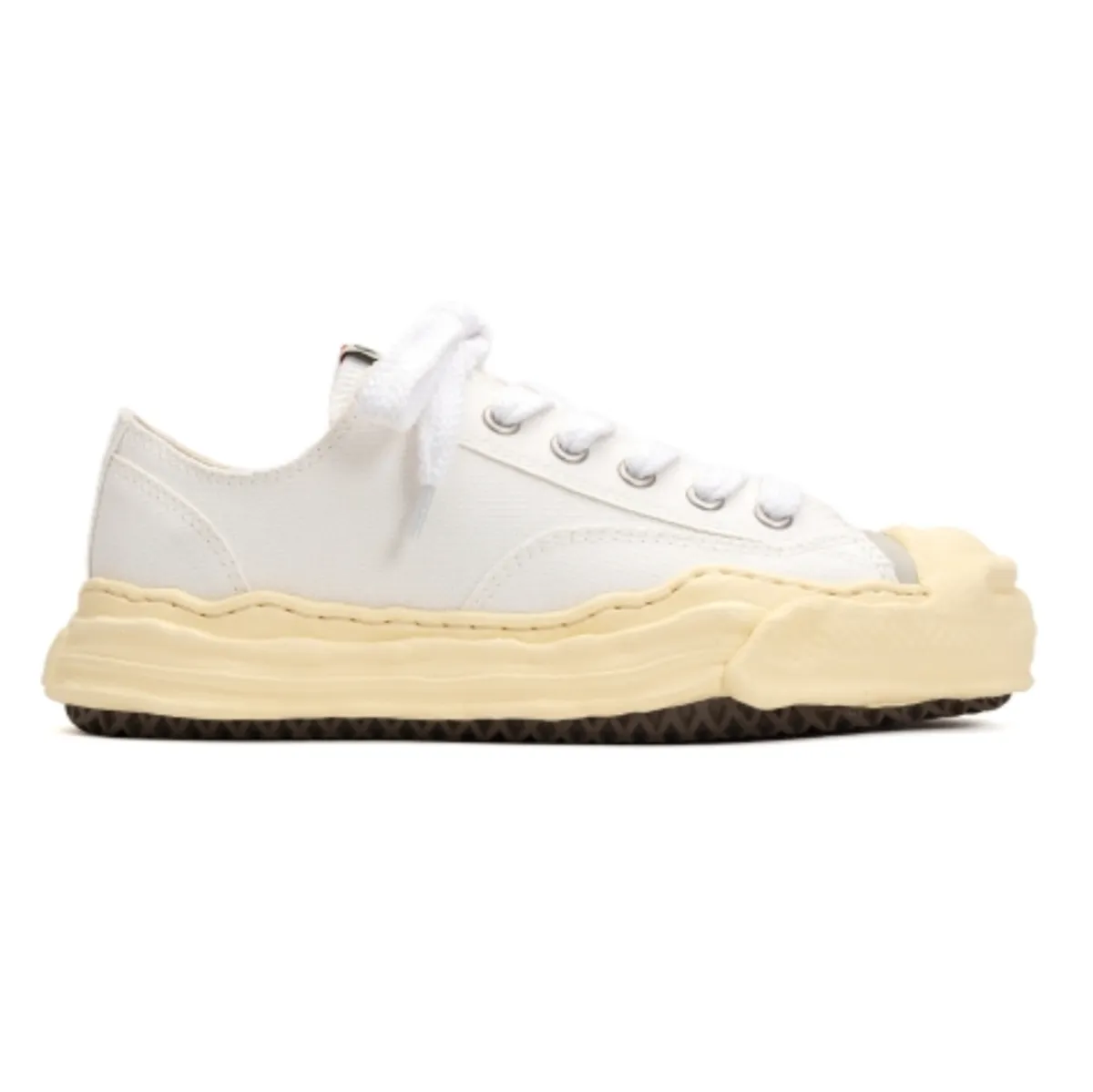 Maison Mihara Yasuhiro White Hank Low-Top Sneakers