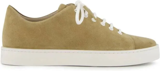 Manolo Blahnik Semanado suede sneakers Neutrals