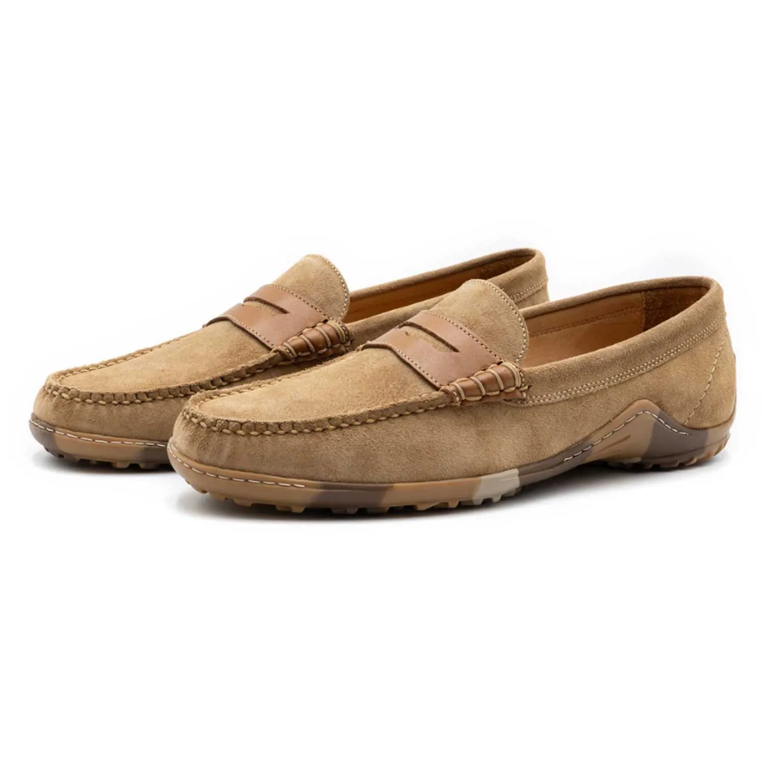 Martin Dingman Bill Suede Penny Loafer