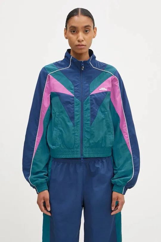 Martine Rose jacket Shrunken Track Jacket women's blue color 166WP01511