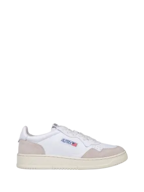 MEN AUTRY WHITE LEATHER SNEAKER