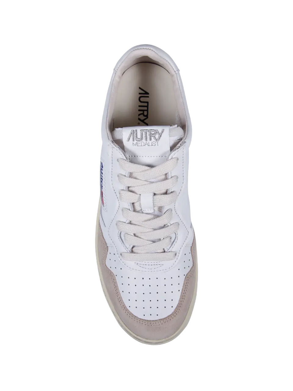 MEN AUTRY WHITE LEATHER SNEAKER