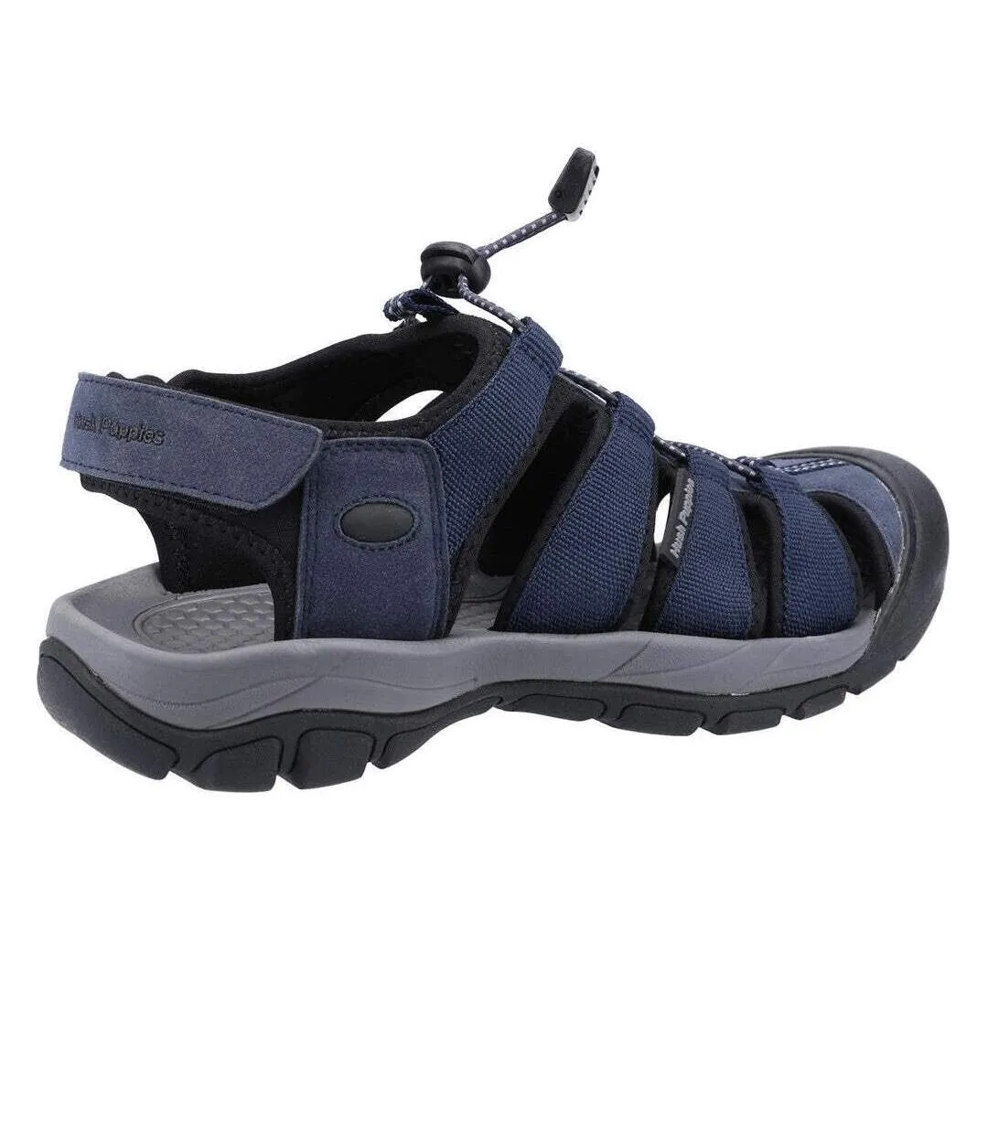 Mens peru sandals navy Hush Puppies