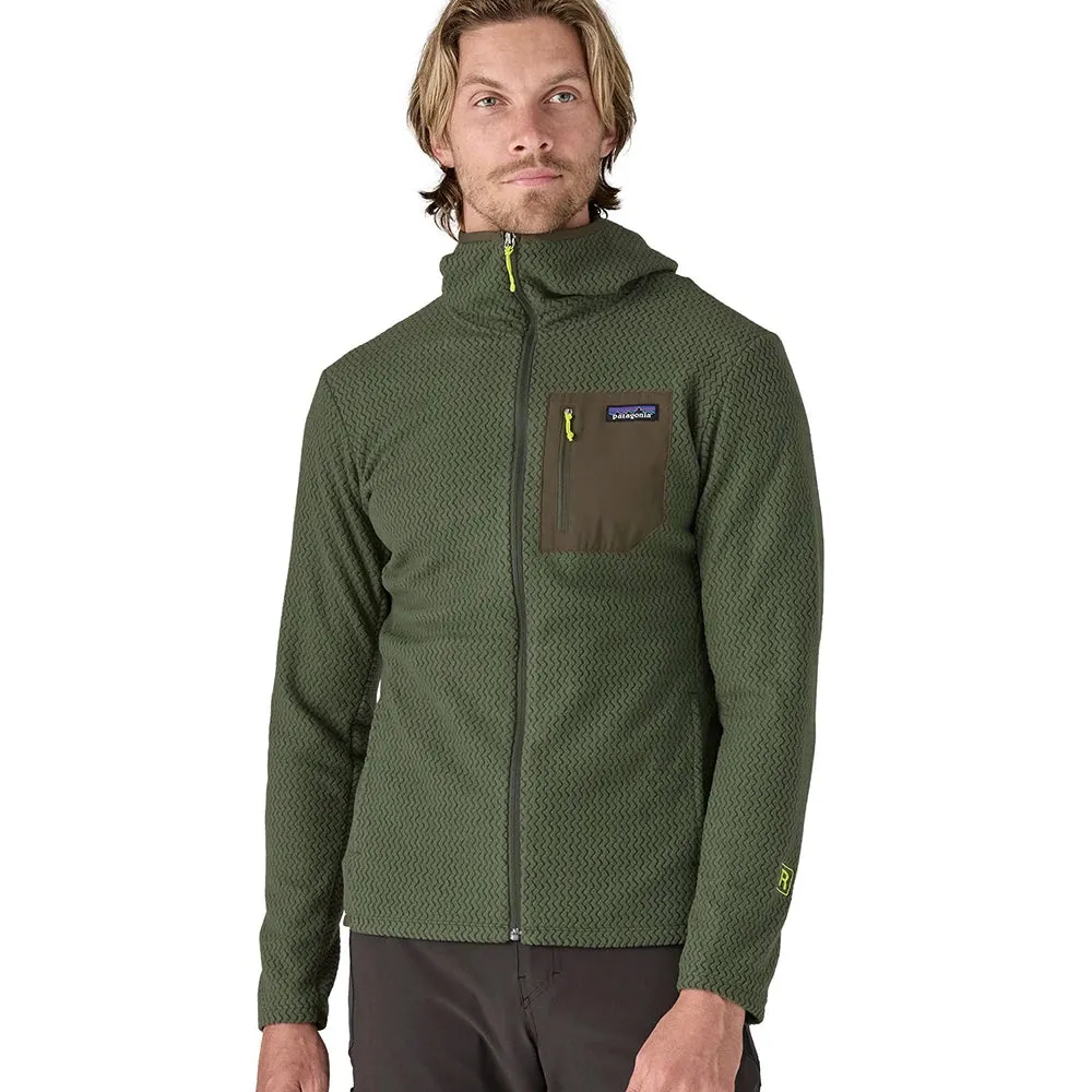 Men's R1 Air Full-Zip Hoody - Torrey Pine Green