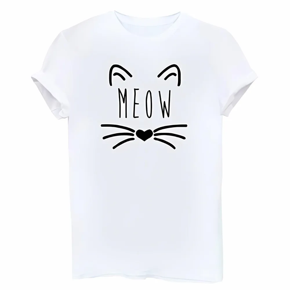 MEOW Pattern Tee