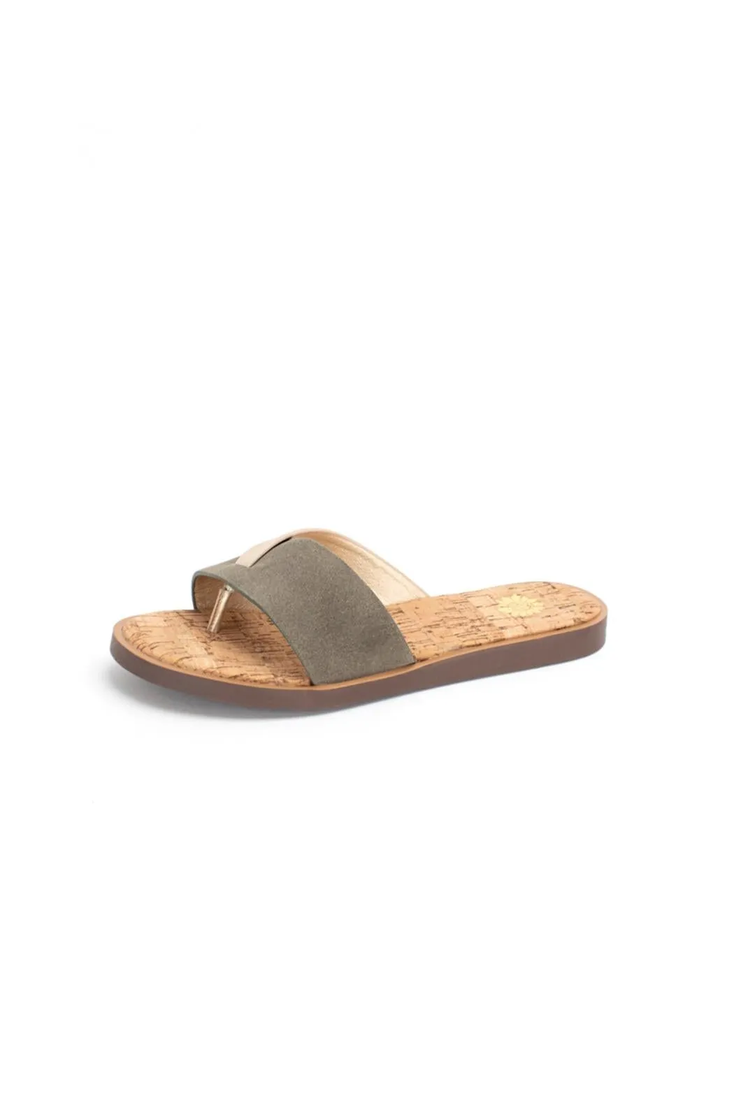 Metallic Strap Sandal