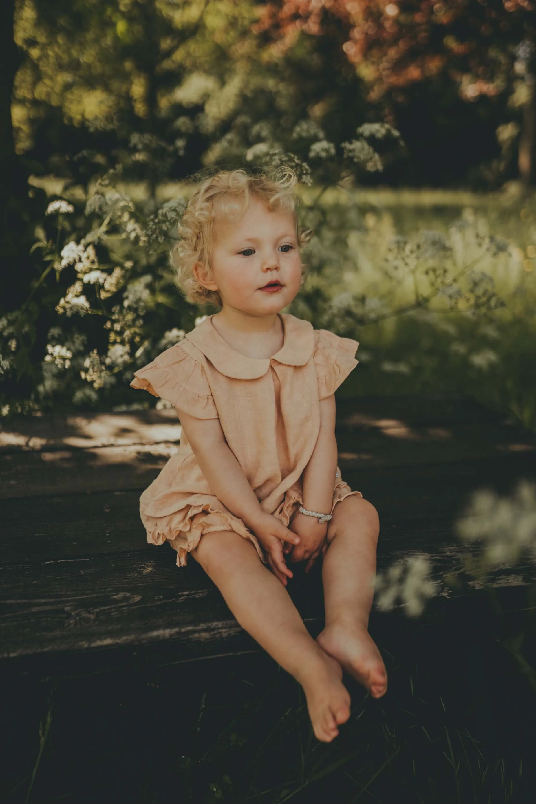 MIMI BLOUSE/VAIBI BLOOMERS-Rose Latte