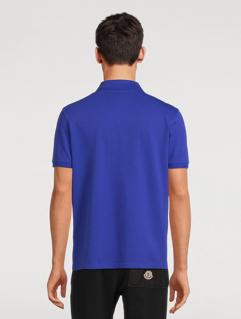 MONCLER Cotton Logo Polo Shirt