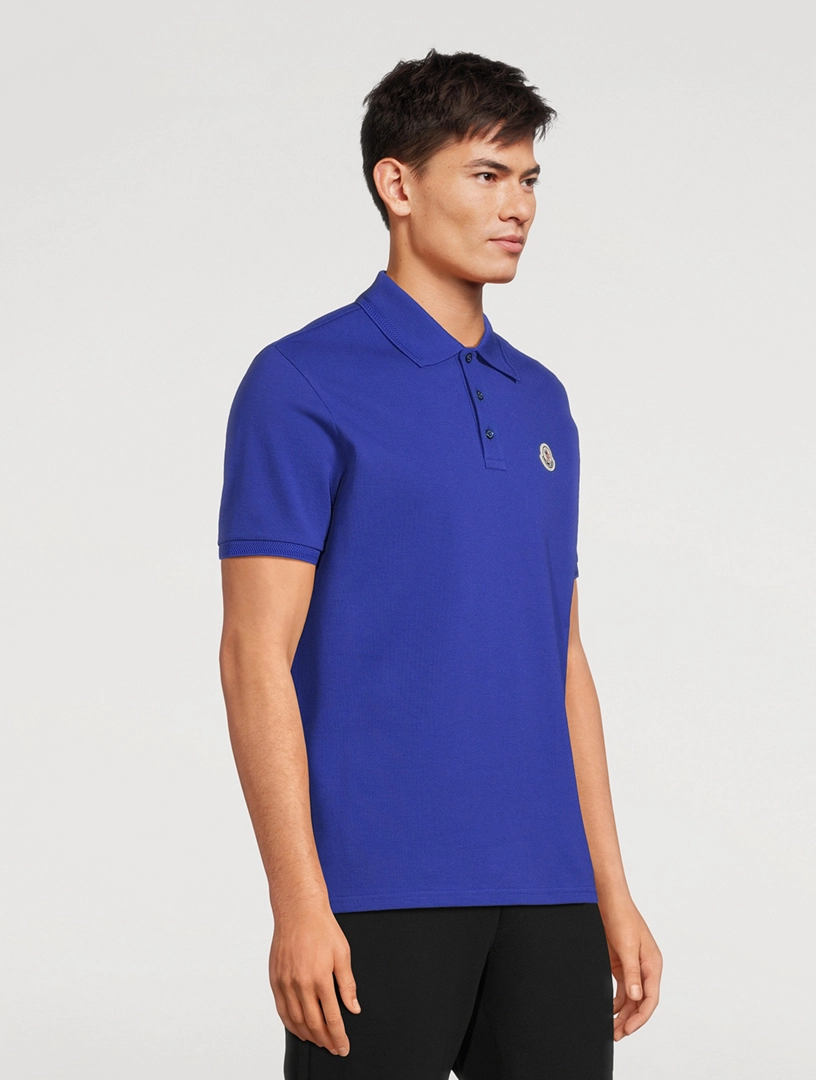 MONCLER Cotton Logo Polo Shirt