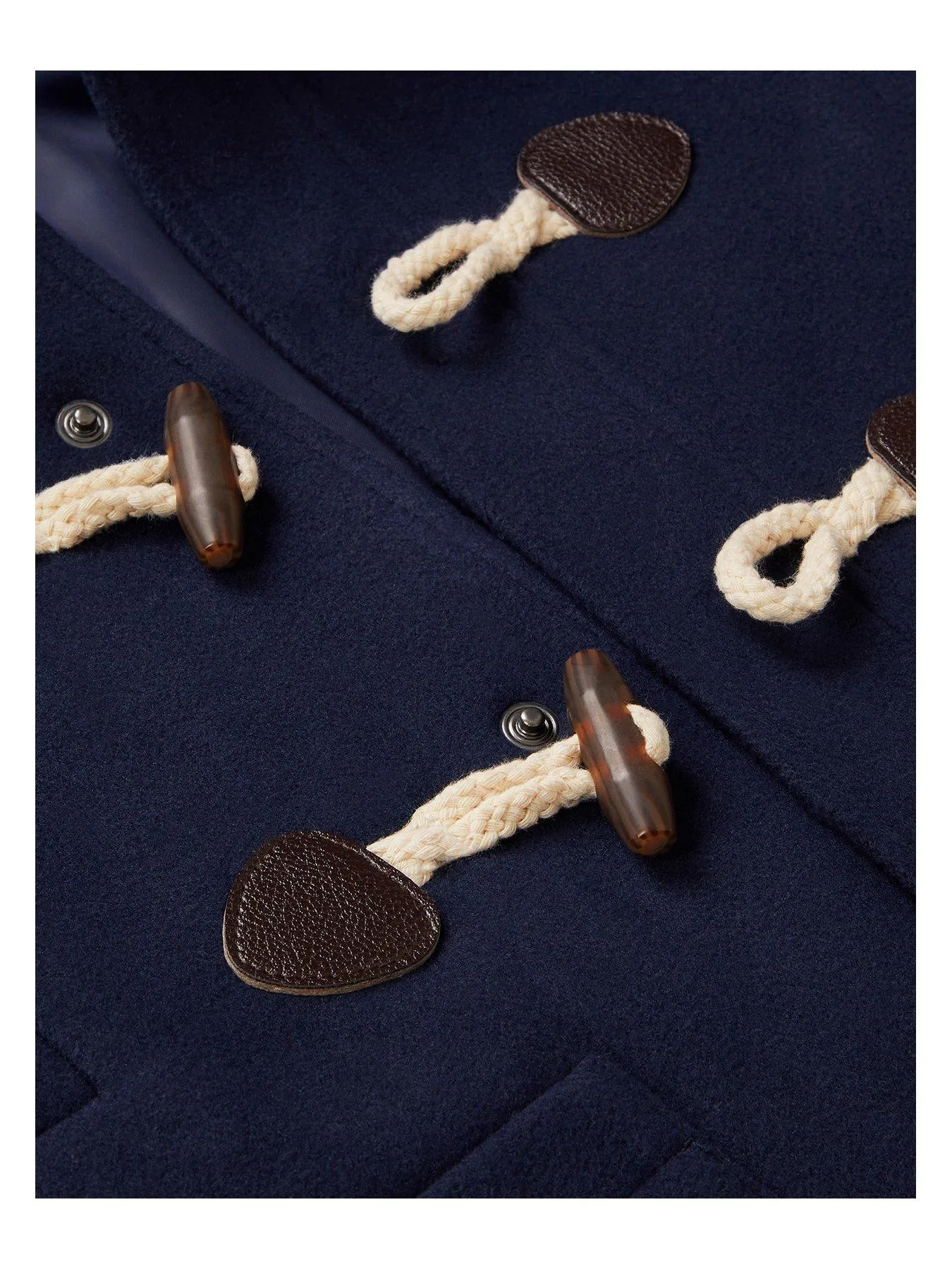 Monsoon Boys Hooded Duffle Coat - Navy