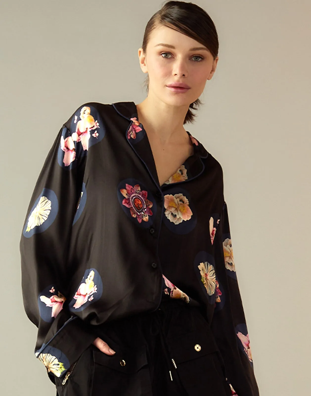 Moonlit Petal Blouse