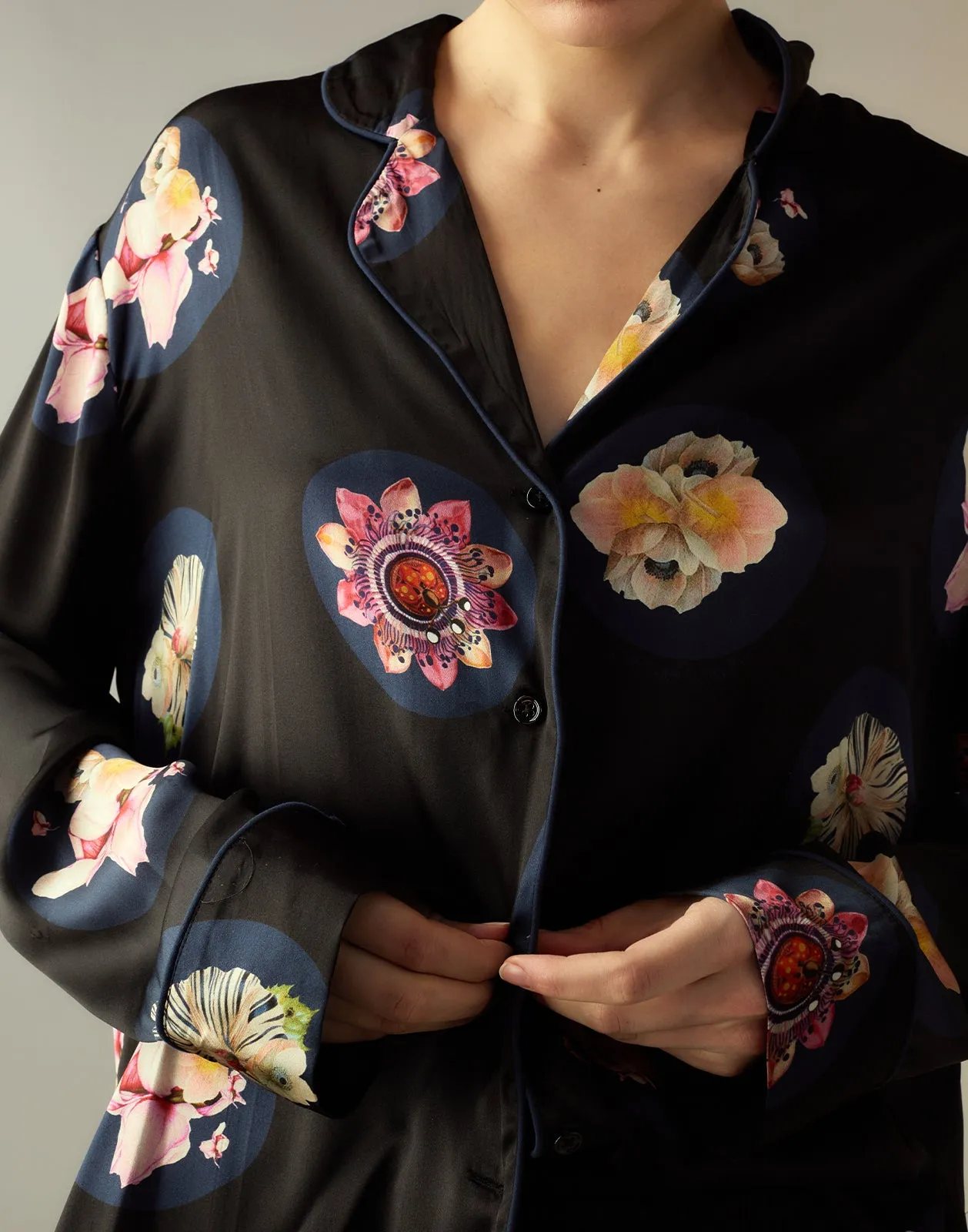 Moonlit Petal Blouse