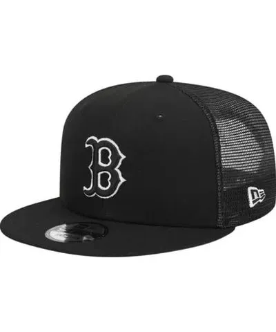 New Era Men's Boston Red Sox MLB Boston Sox Trucker 9FIFTY Snapback Hat