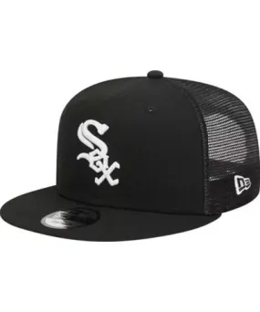 New Era Men's Chicago White Sox MLB Chicago Sox Trucker 9FIFTY Snapback Hat