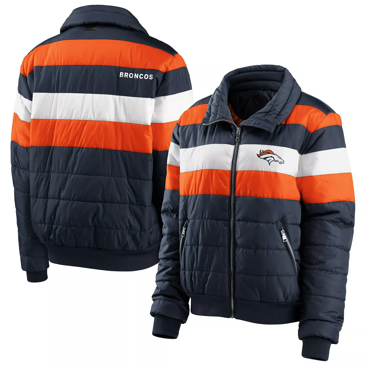 NFL Denver Broncos Team Puffer Jacket - William Jacket