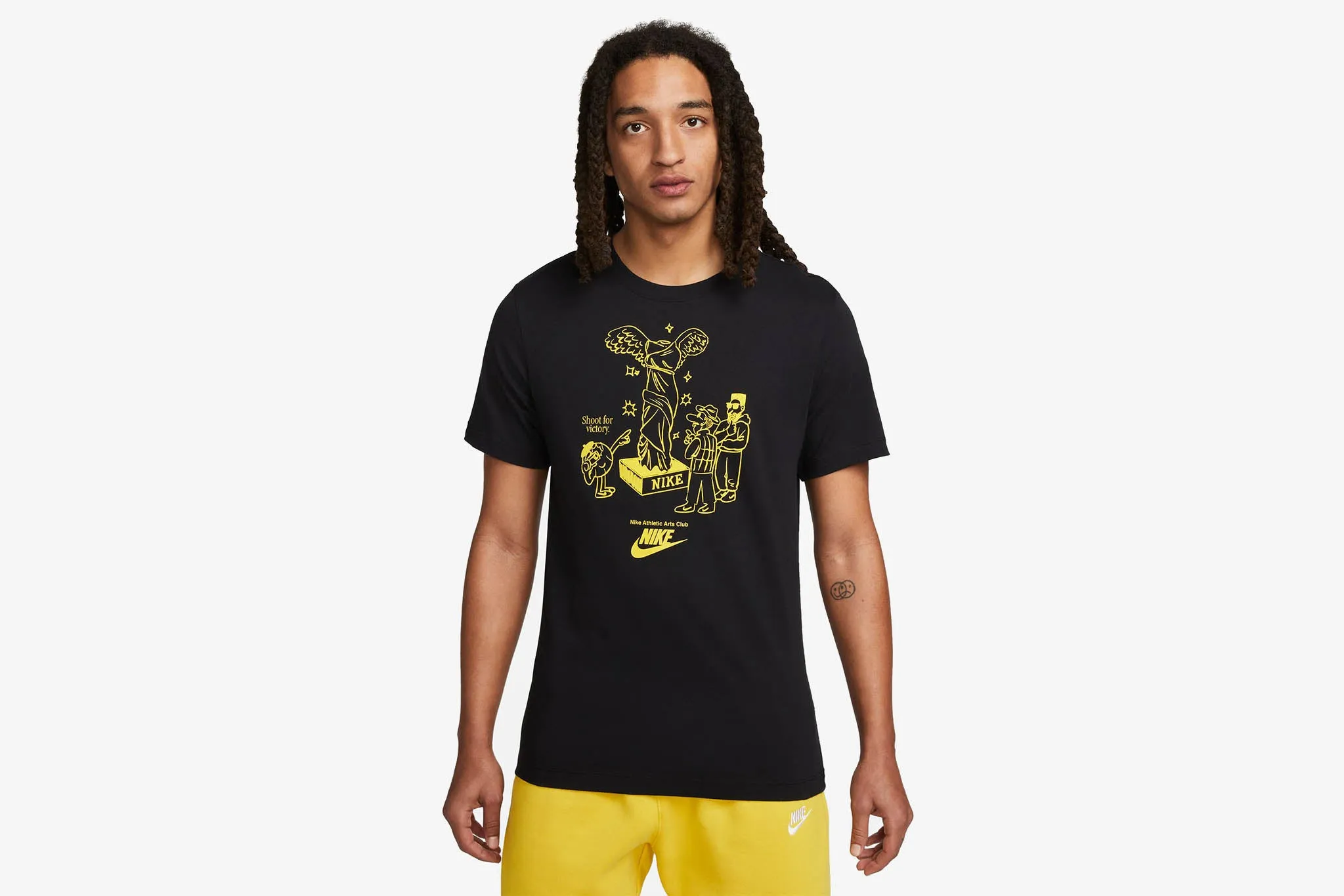 Nike Victory Nike Tee M - Black / Yellow