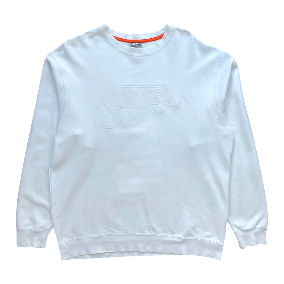 Nike White Sweatshirt